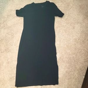 womens A New Day black midi dress